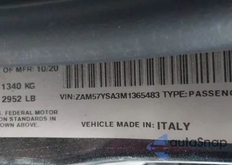 ZAM57YSA3M1365483
